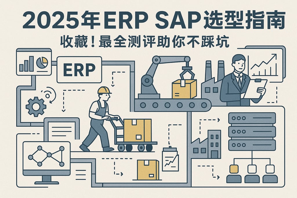 2025年ERP SAP选型指南，收藏！最全测评助你不踩坑